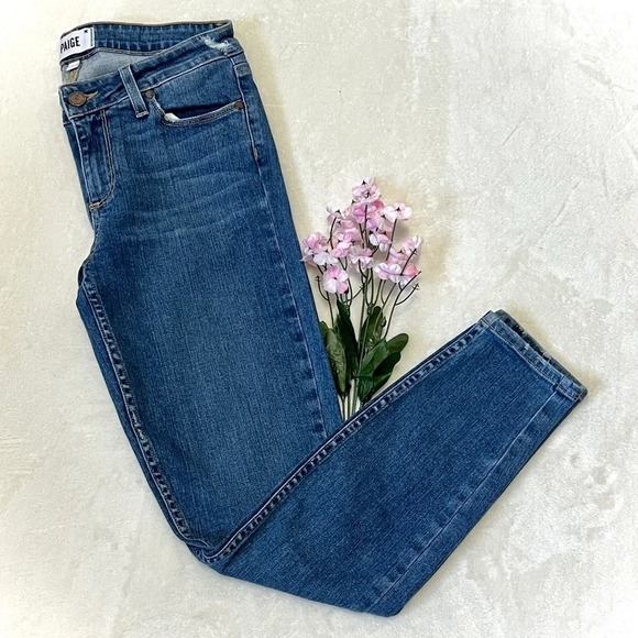 PAIGE Verdugo Ankle Skinny Jeans - Size 28 - Picture 1 of 12